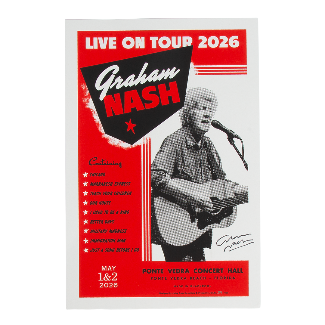 SIGNED 2026 Tour Poster
