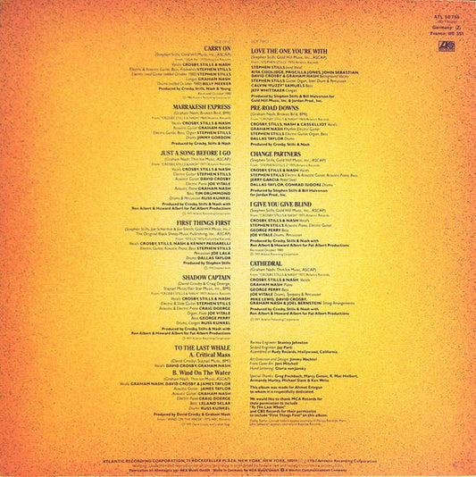 Crosby, Stills & Nash - Replay Vinyl